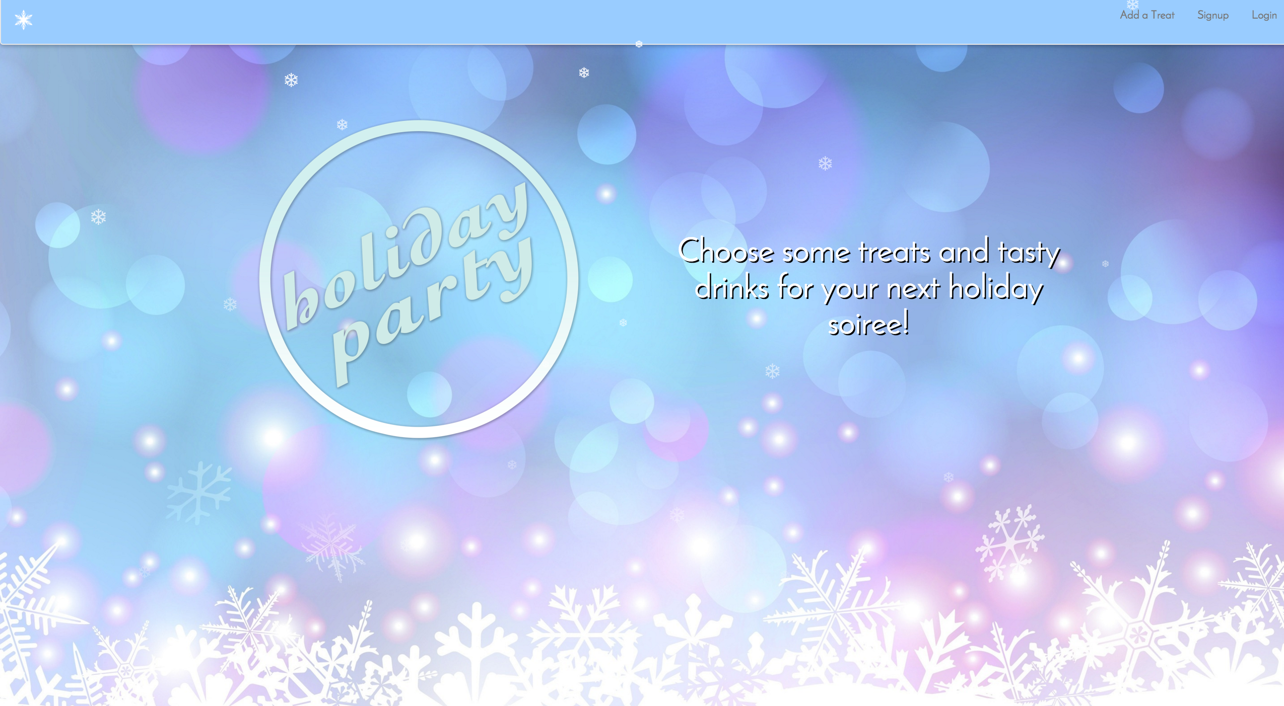 Screenshot of Holidaze Website